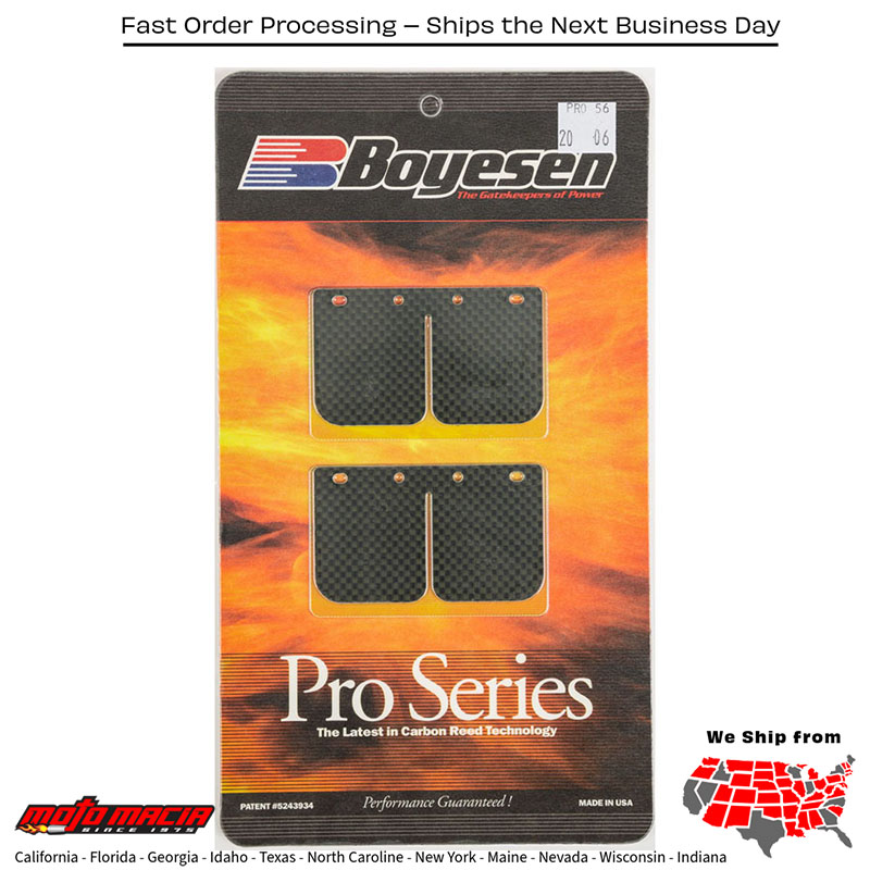 BOYESEN Pro Series Reeds Honda Cr500r 1989-2001