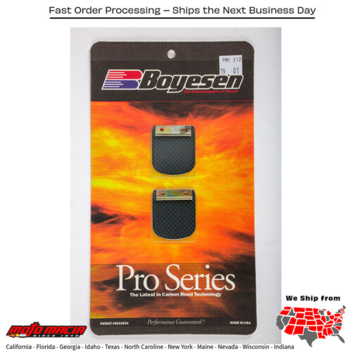 BOYESEN Pro Series Reeds Kawasaki Kx85 2001-2019 Kx100 2001-2019