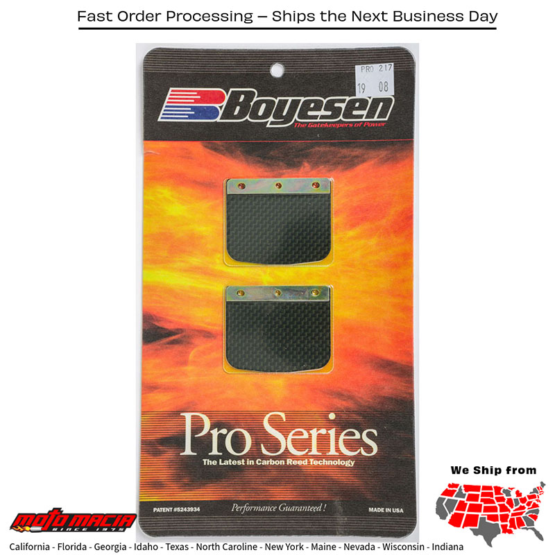 BOYESEN Pro Series Reeds Yamaha Yz125 2005-2019