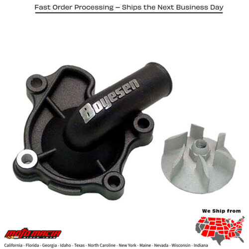 BOYESEN Waterpump Cover & Impeller Kit Black Honda Crf250r 2004-2009 Crf250x...