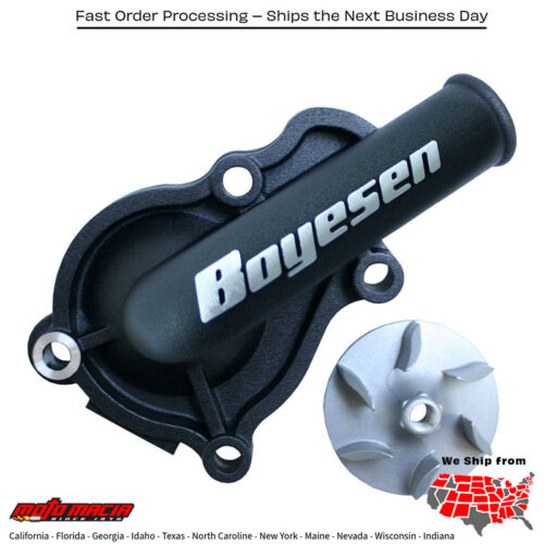 BOYESEN Waterpump Cover & Impeller Kit Black Honda Crf150r 2007-2020 Crf150rb...