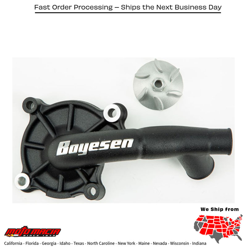 BOYESEN Waterpump Cover & Impeller Kit Black Honda Crf250r 2018-2020 Crf250rx...