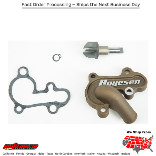 BOYESEN Waterpump Cover & Impeller Kit Magnesium Suzuki Rm85 2002-2020 Rm85l...