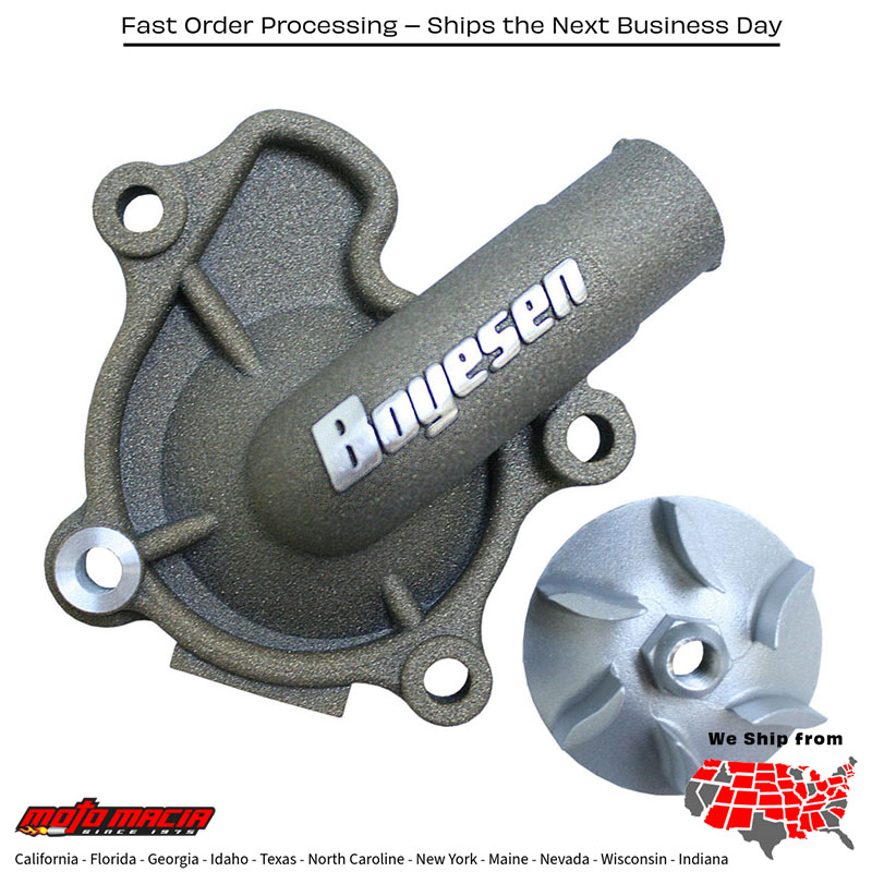 BOYESEN Waterpump Cover & Impeller Kit Magnesium Honda Crf450r 2002-2008