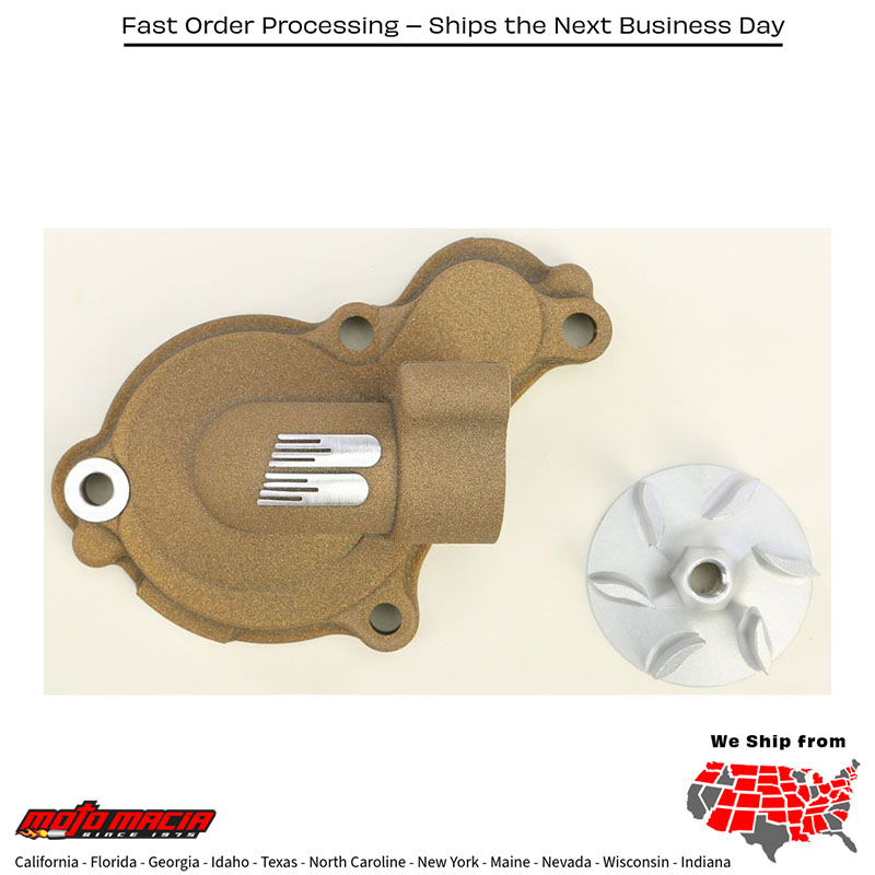 BOYESEN Waterpump Cover & Impeller Kit Magnesium Yamaha Wr426f 2001-2002 Yz4...