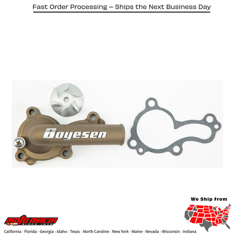BOYESEN Waterpump Cover & Impeller Kit Magnesium Kawasaki Kx450f 2006-2015 more