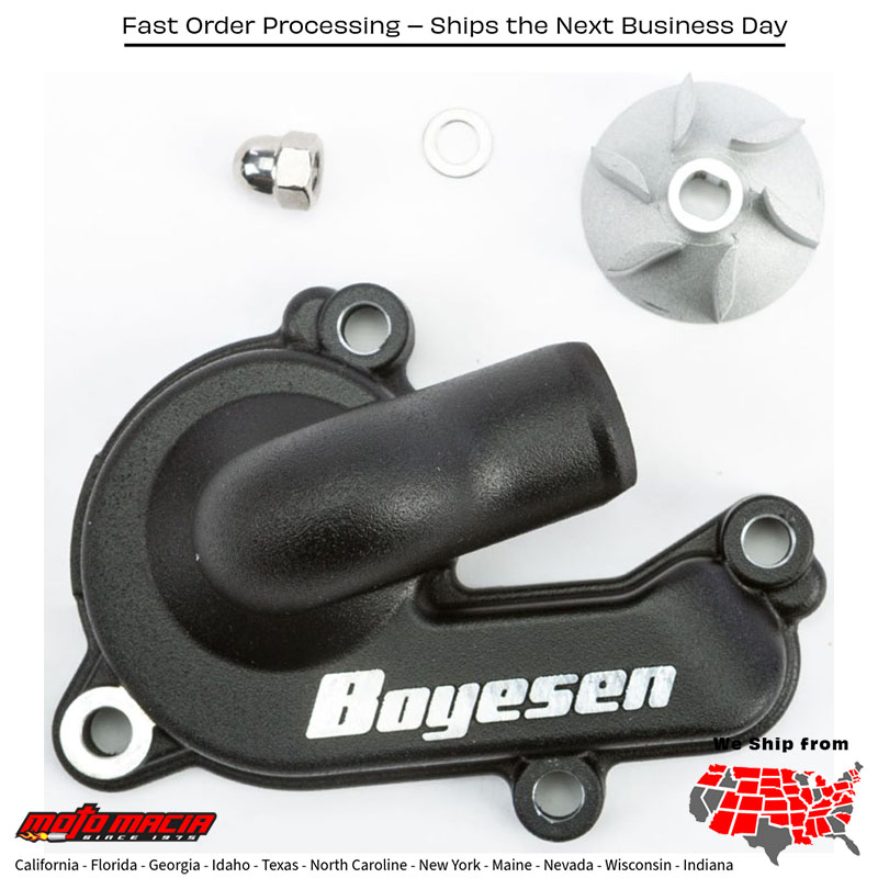 BOYESEN Waterpump Cover & Impeller Kit Black KTM 250 SX-F Edition 2016-2018...
