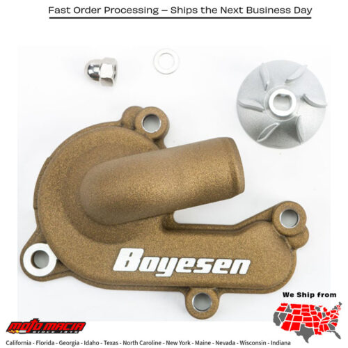 BOYESEN Waterpump Cover & Impeller Kit Magnesium Ktm 250 Sx-F Factory Edition...
