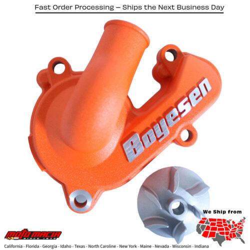 BOYESEN Waterpump Cover & Impeller Kit Orange Husqvarna Fe 350s 2015-2015 Ktm...