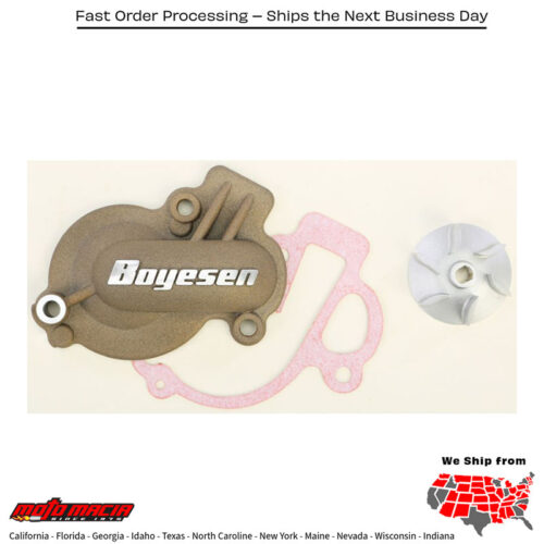 BOYESEN Waterpump Cover & Impeller Kit Magnesium Husqvarna Fx 450 2017-2019 more