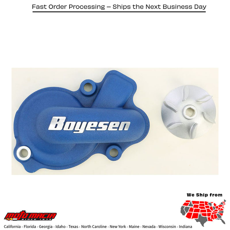 BOYESEN Waterpump Cover & Impeller Kit Blue Husqvarna Fe 501s 2015-2015 Ktm...