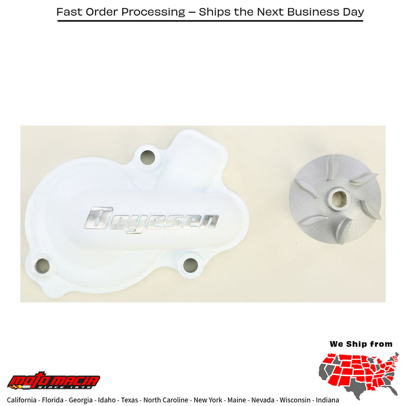 BOYESEN Waterpump Cover & Impeller Kit White Husqvarna Fe 501s 2015-2015 Ktm...