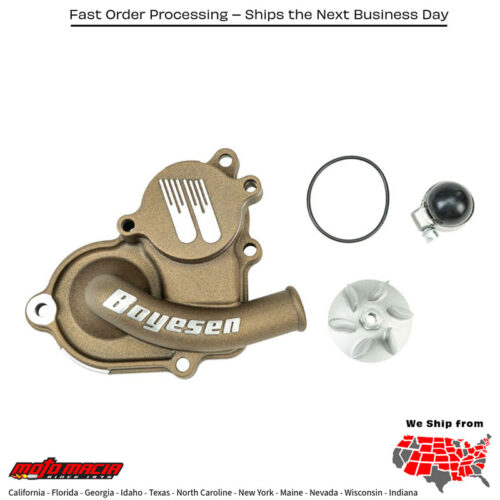 BOYESEN Waterpump Cover & Impeller Kit Magnesium Suzuki Rmx450z 2010-2010 Rm ...