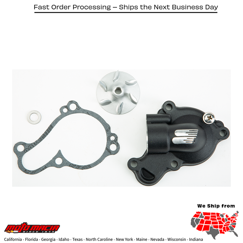 BOYESEN Waterpump Cover & Impeller Kit Black Yamaha Yz250f 2019-2020