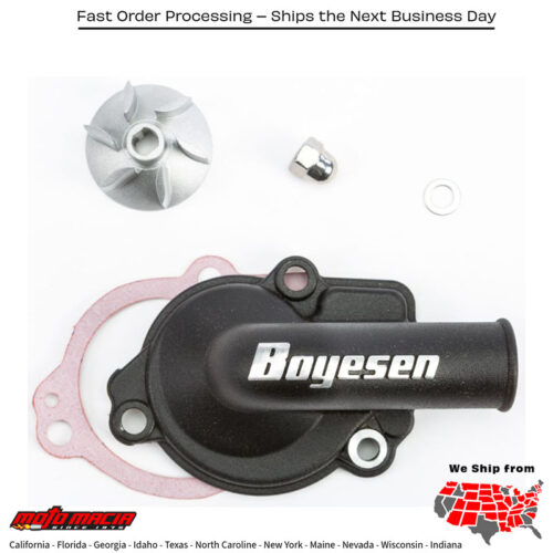 BOYESEN Waterpump Cover & Impeller Kit Black Ktm 150 Xc-W 2017-2019 Husqvarna...