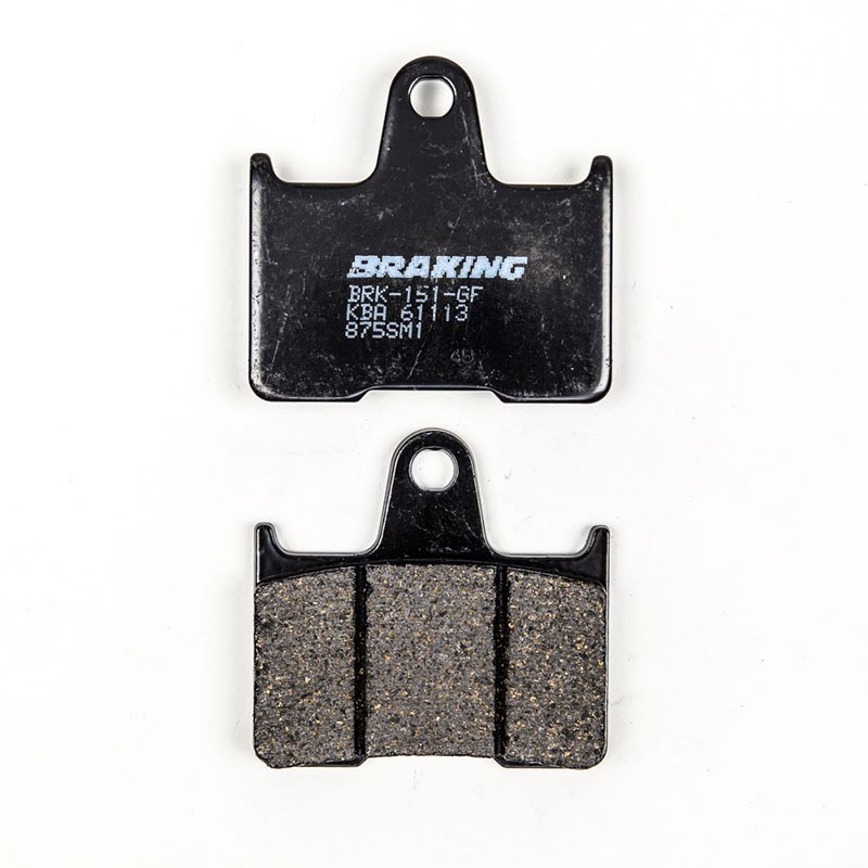BRAKING BRAKE PAD SET SEMI-METALLIC Kawasaki ZX1400 Ninja ZX-14R 06-20 Suzuki GSX-R1000 01-06 Suzuki GSX-R600 04-05 Suzuki GSX-R750 04-05 Kawasaki ZX1400 Ninja ZX-14R SE 16-18. MPN: . SKU: 31-875S.