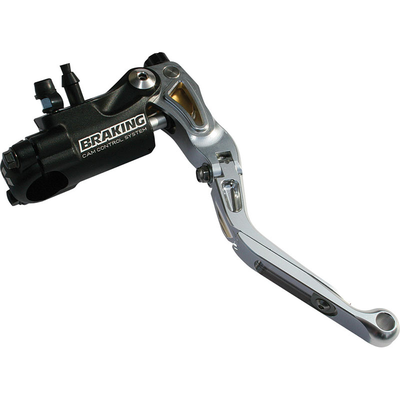 BRAKING BRAKE MASTER CYLINDER 19MM LEVER SILVER . MPN: . SKU: 32-0009.