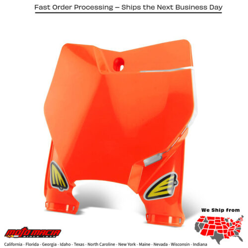 CYCRA Stadium Number Plate Orange Ktm 350 Xc-F Sx-F 2016-2022...
