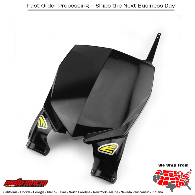 CYCRA Stadium Number Plate Black Yamaha Yz250fx 2015-2019 Yz250x 2016-2026...