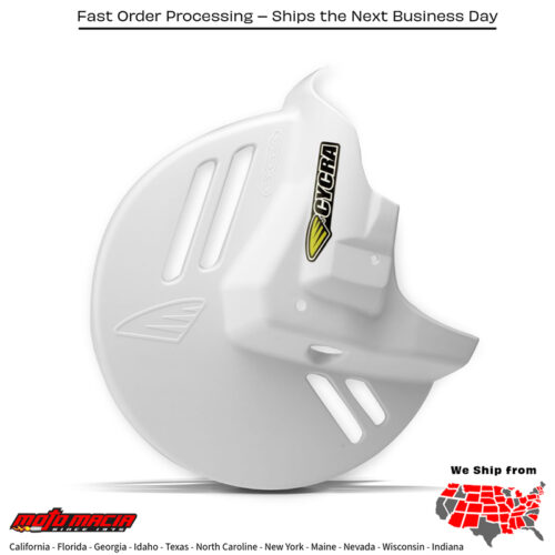 CYCRA Disc Cover White Yamaha Yz125 2008-2026