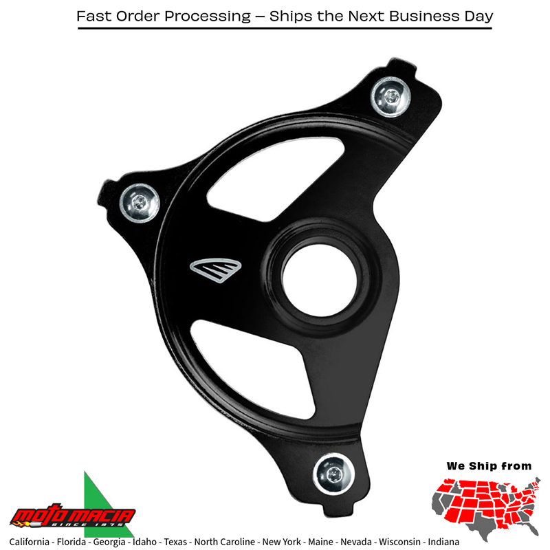 CYCRA Disc Cover Mount Black Kawasaki Kx250f 2006-2016 Kx450f 2008-2015...