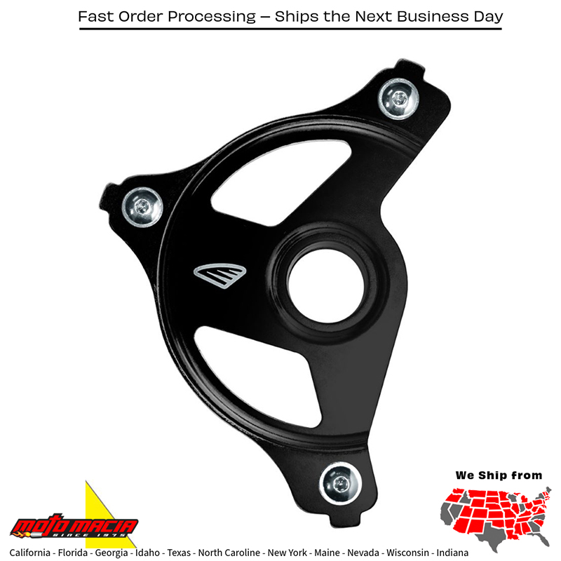 CYCRA Disc Cover Mount Black Suzuki Rm-Z250 2007-2018 Rm-Z450 2005-2017...