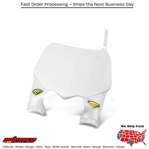 CYCRA Stadium Number Plate White Crf450r 2009-2012 Crf250r 2010-2013...