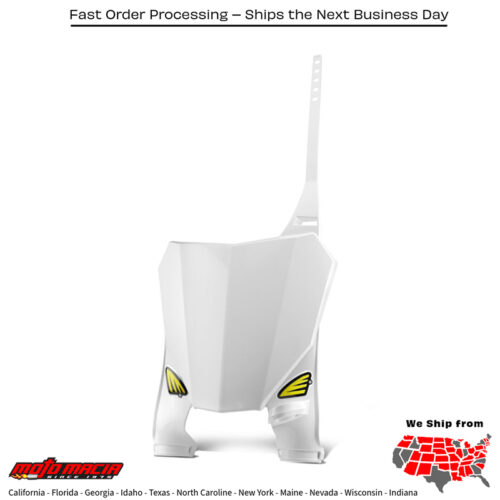 CYCRA Stadium Number Plate White Honda Crf450rx 2017-2020 Crf450r...