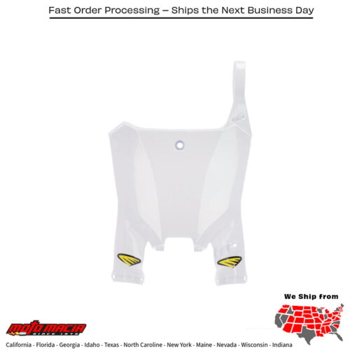 CYCRA Stadium Number Plate White Honda Crf450rx 2021-2024 Crf450r...