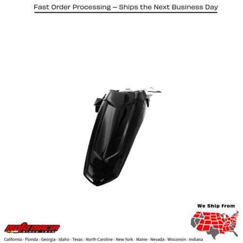 CYCRA Powerflow Rear Fender Black Yamaha Yz450f 2018-2022 Yz250f 2019-2023...