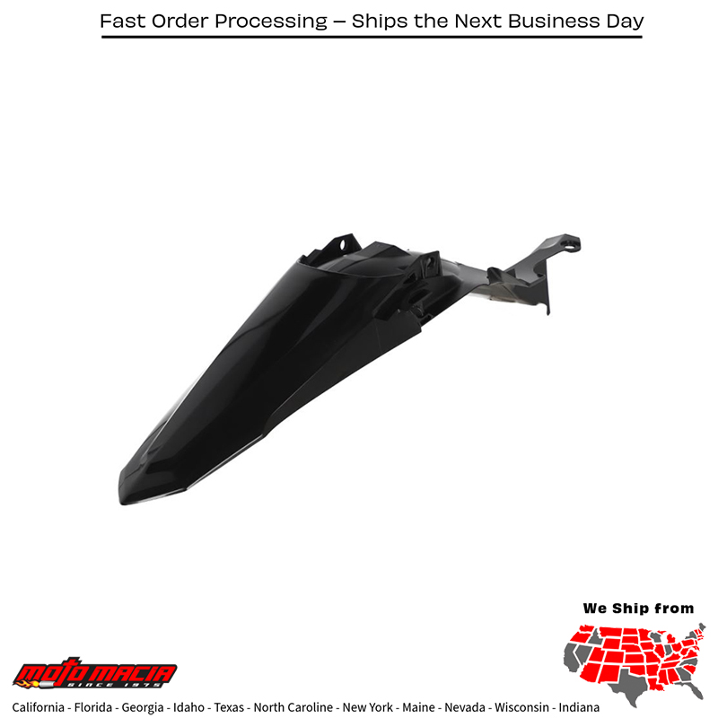 CYCRA Replica Rear Fender Black Yamaha Yz450f 2023-2025 Yz450fx 2023-2026...