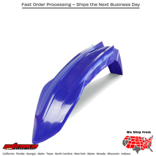 CYCRA Performance Front Fender Blue Yz450f 2018-2022 Yz250f 2019-20...