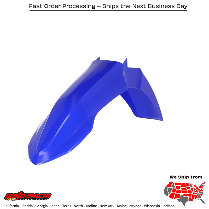 CYCRA Replica Front Fender Blue Yamaha Yz450f 2023-2026 Yz250f 2024-2026...