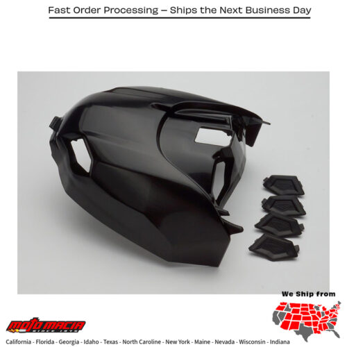 CYCRA Vented Air Box Cover W/Plugs - Black Yz450f 2023-2026 Yz250f More...