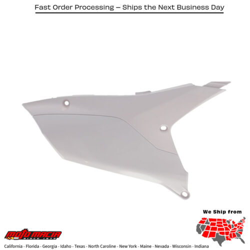 CYCRA Replica Side Number Panels White Yamaha Yz450f 2023-2025 Yz250f 2024...