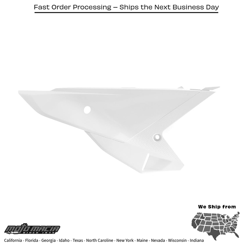 CYCRA Replica Side Number Panels White Honda Crf450rx 2025-2026 Crf250rx 20...