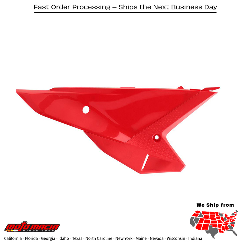 CYCRA Replica Side Number Panels Red Honda Crf450rx 2025-2026 Crf250rx 2025...