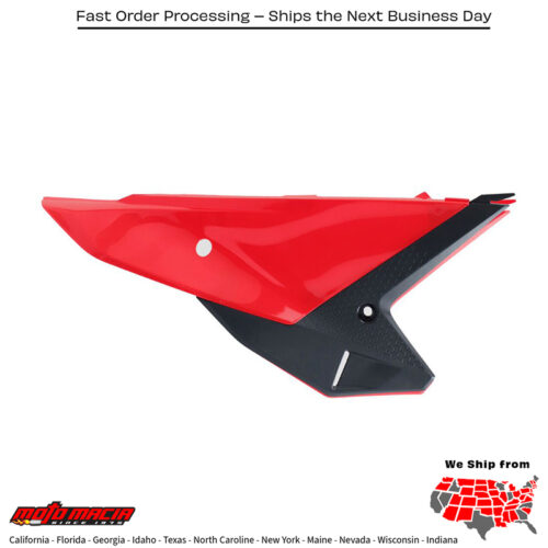 CYCRA Replica Side Number Panels Red/Black Crf450rx 2025-2026 Crf250r...