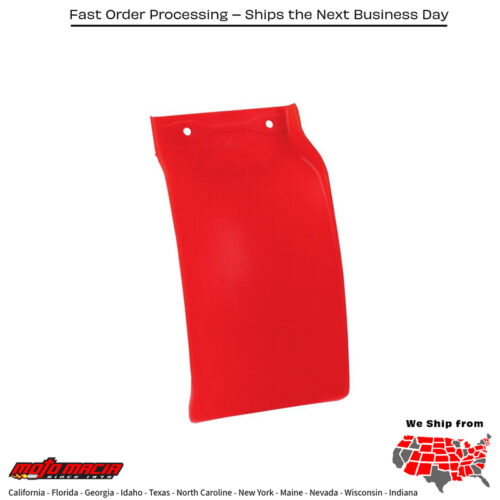 CYCRA Mud Flap Red Honda Crf450rx 2021-2026 Crf450r Crf250r...