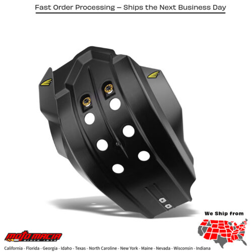 CYCRA Full Armor Skid Plate Black Yamaha Yz250f 2014-2018 Yz450f 2014-2017...