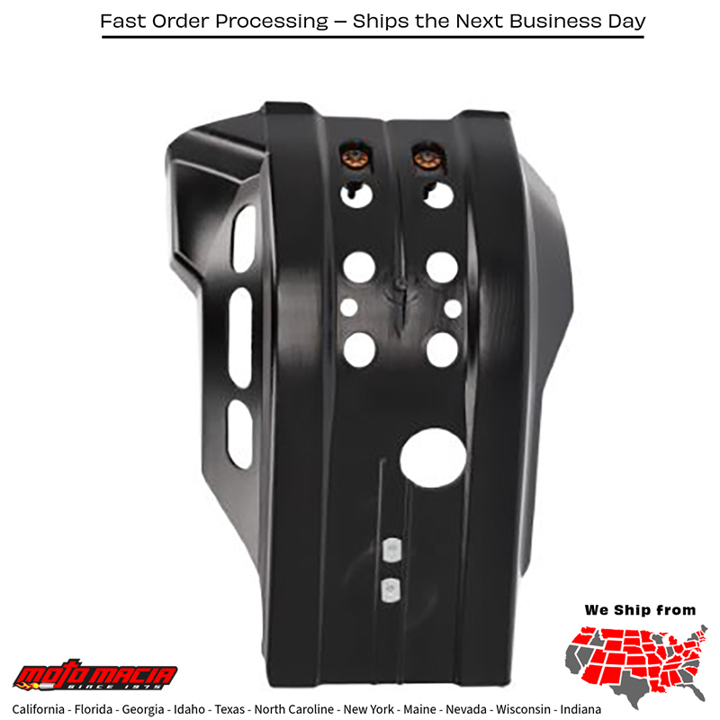 CYCRA Full Armor Skid Plate Black Honda Crf450rx 2021-2026 Crf450r... - Image 4