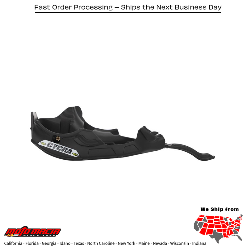 CYCRA Full Armor Skid Plate Black Husqvarna FC 250 2023-2026 Ktm 250 SX-F 2023-2 - Image 4