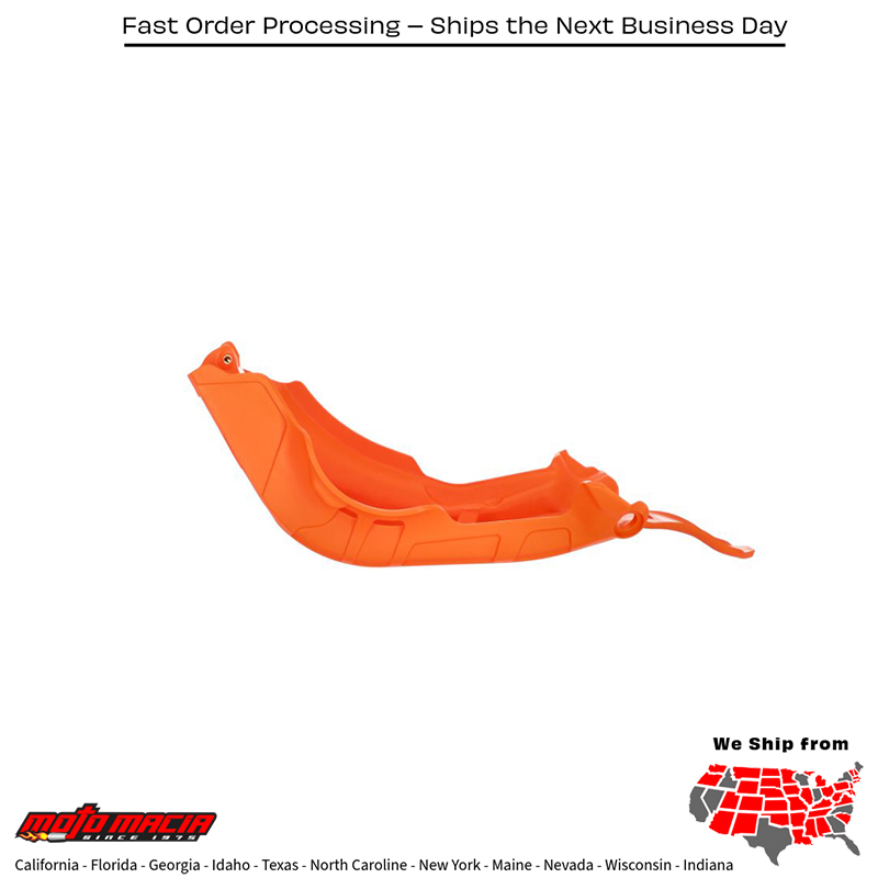 CYCRA Full Armor Skid Plate Orange Ktm 450 Sx-F 2023-2026 Xc-F... - Image 2