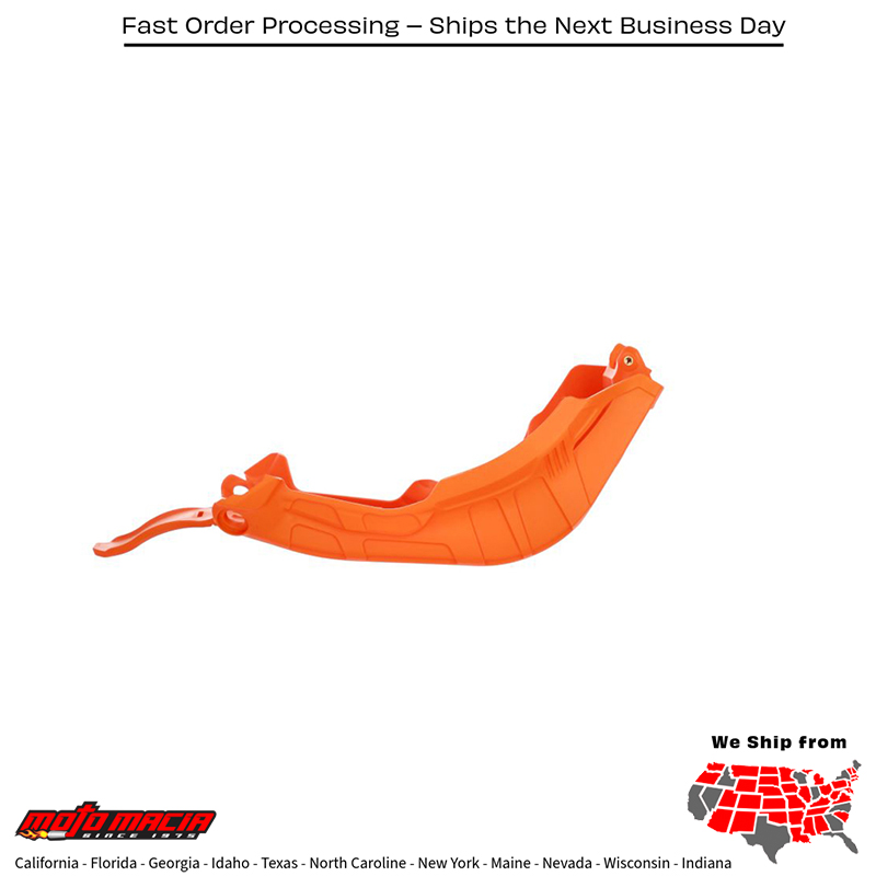 CYCRA Full Armor Skid Plate Orange Ktm 450 Sx-F 2023-2026 Xc-F... - Image 4