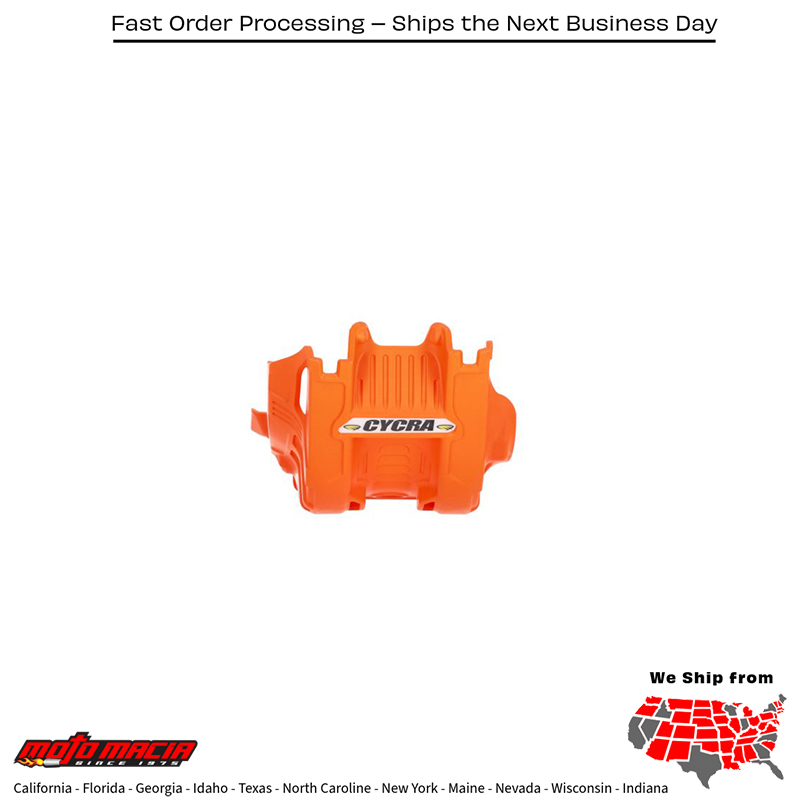 CYCRA Full Armor Skid Plate Orange Ktm 450 Sx-F 2023-2026 Xc-F... - Image 5