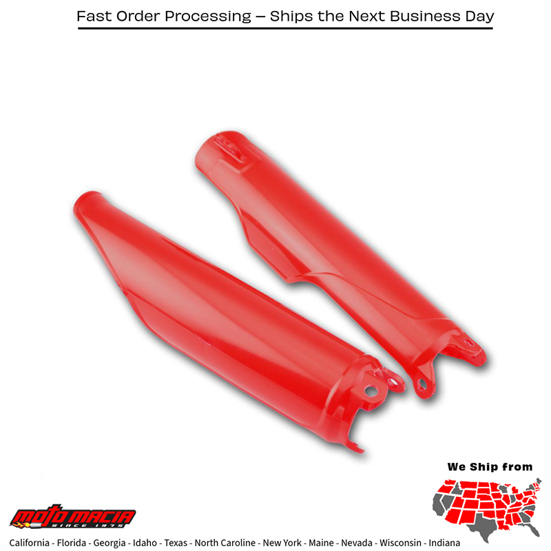 CYCRA Fork Guards Red Crf450rx 2017-2018 Crf450r 2006-2018 Crf2 more...