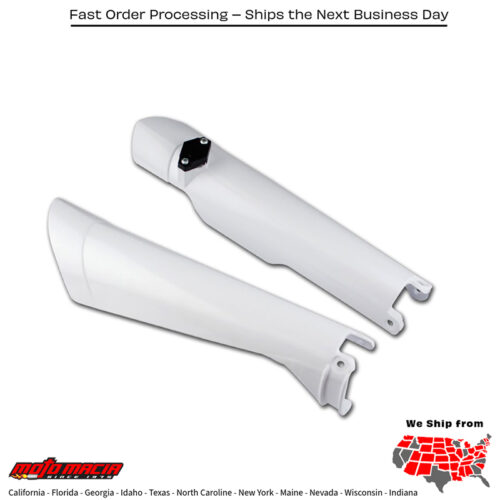 CYCRA Fork Guards White Ktm 350 Exc-F 2014-2015 500 Xcf-W 2012-2015 350 X...