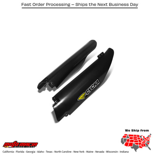 CYCRA Fork Guards Black Suzuki Rm-Z250 2010-2018 Rm-Z450 2008-2017...