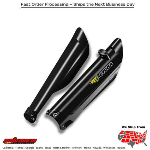 CYCRA Fork Guards Black Ktm 150 XC-W 2017-2023 350 EXC-F 2016-2023 500 XC...