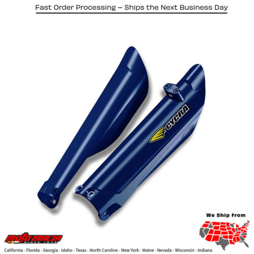 CYCRA Fork Guards Blue Husqvarna Tx 300 2017-2019 Fx 350 2017-2022 Husq...